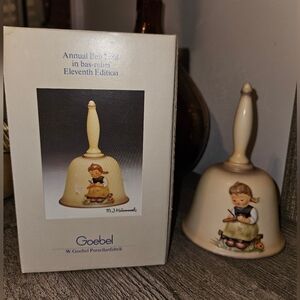 1988 Goebel Hummel Annual Bell Brand New in Box Collectible
